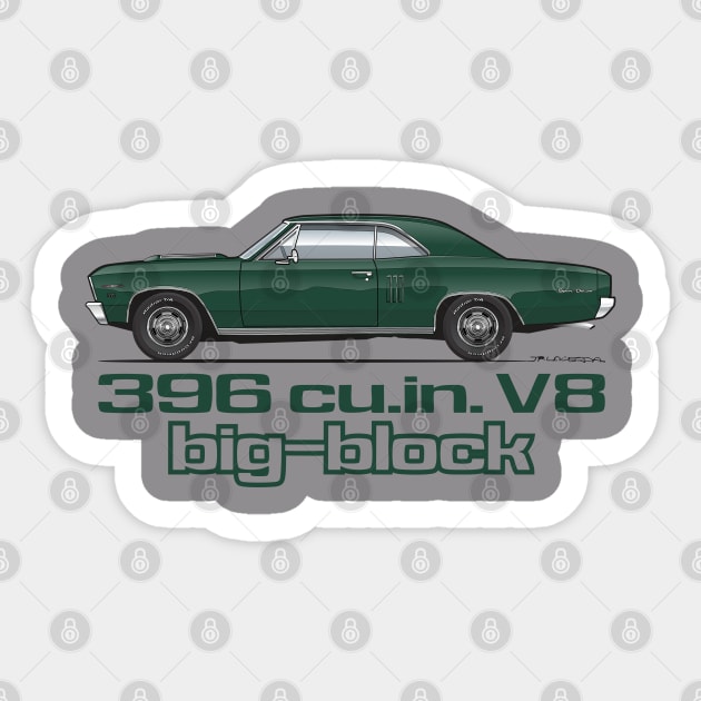 396 Sticker by ArtOnWheels